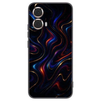 Picasee Μαύρη θήκη σιλικόνης για Motorola Moto G85 - Noir