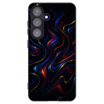 Picasee Μαύρη θήκη σιλικόνης για Samsung Galaxy S25 5G - Noir