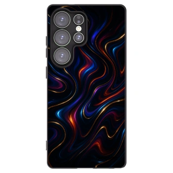 Picasee Μαύρη θήκη σιλικόνης για Samsung Galaxy S25 Ultra 5G - Noir