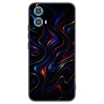 Picasee Μαύρη θήκη σιλικόνης για Motorola Moto G34 5G - Noir