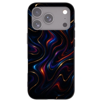 Picasee Μαύρη θήκη σιλικόνης για Apple iPhone 17 Pro - Noir