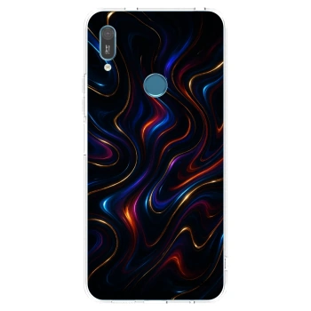 Picasee διαφανής θήκη σιλικόνης Huawei Y6 2019 - Noir