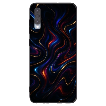 Picasee Μαύρη θήκη σιλικόνης για Samsung Galaxy A70 A705F - Noir