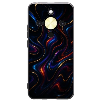 Picasee Μαύρη θήκη σιλικόνης για Honor Magic8 Lite 5G - Noir