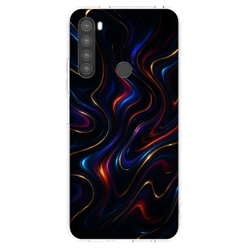 Picasee διαφανής θήκη σιλικόνης Xiaomi Redmi Note 8 - Noir