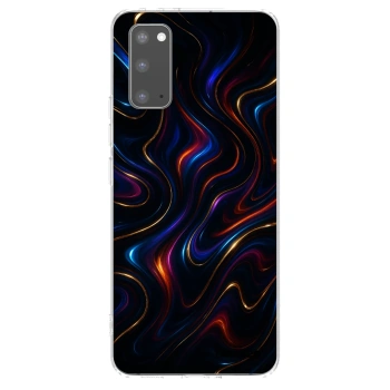 Picasee διαφανής θήκη σιλικόνης Samsung Galaxy S20 G980F - Noir