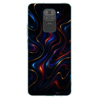 Picasee Μαύρη θήκη σιλικόνης για Xiaomi Redmi Note 9 - Noir