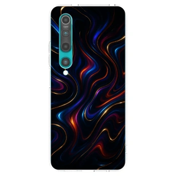 Picasee διαφανής θήκη σιλικόνης Xiaomi Mi 10 - Noir