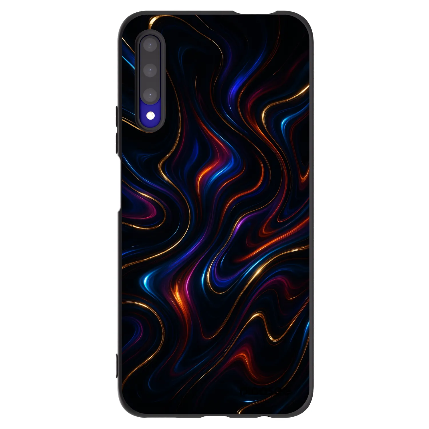 Picasee Μαύρη θήκη σιλικόνης για Honor 9X Pro - Noir