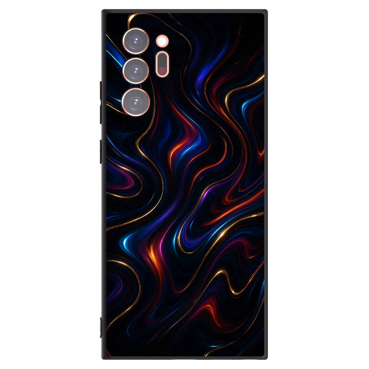 Picasee Μαύρη θήκη σιλικόνης για Samsung Galaxy Note 20 Ultra - Noir