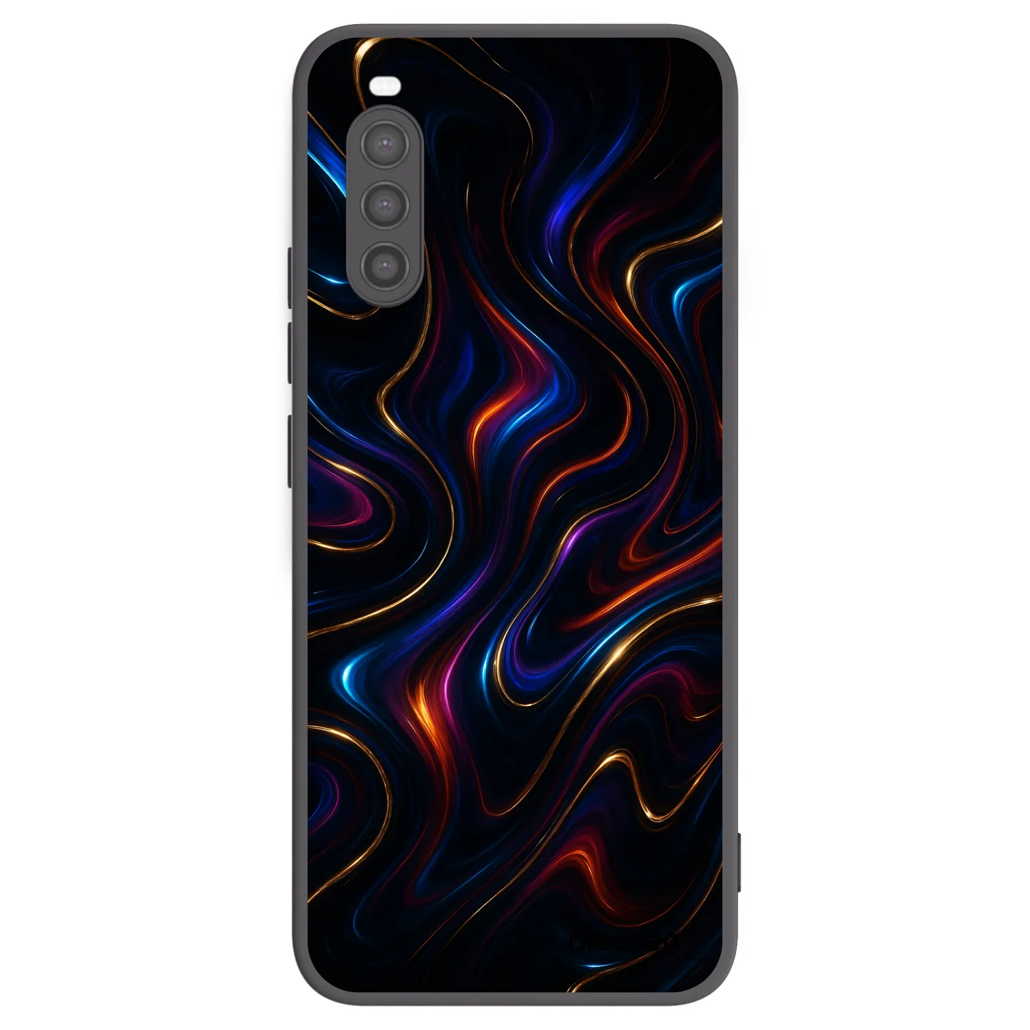 Picasee Μαύρη θήκη σιλικόνης για Sony Xperia 10 II - Noir