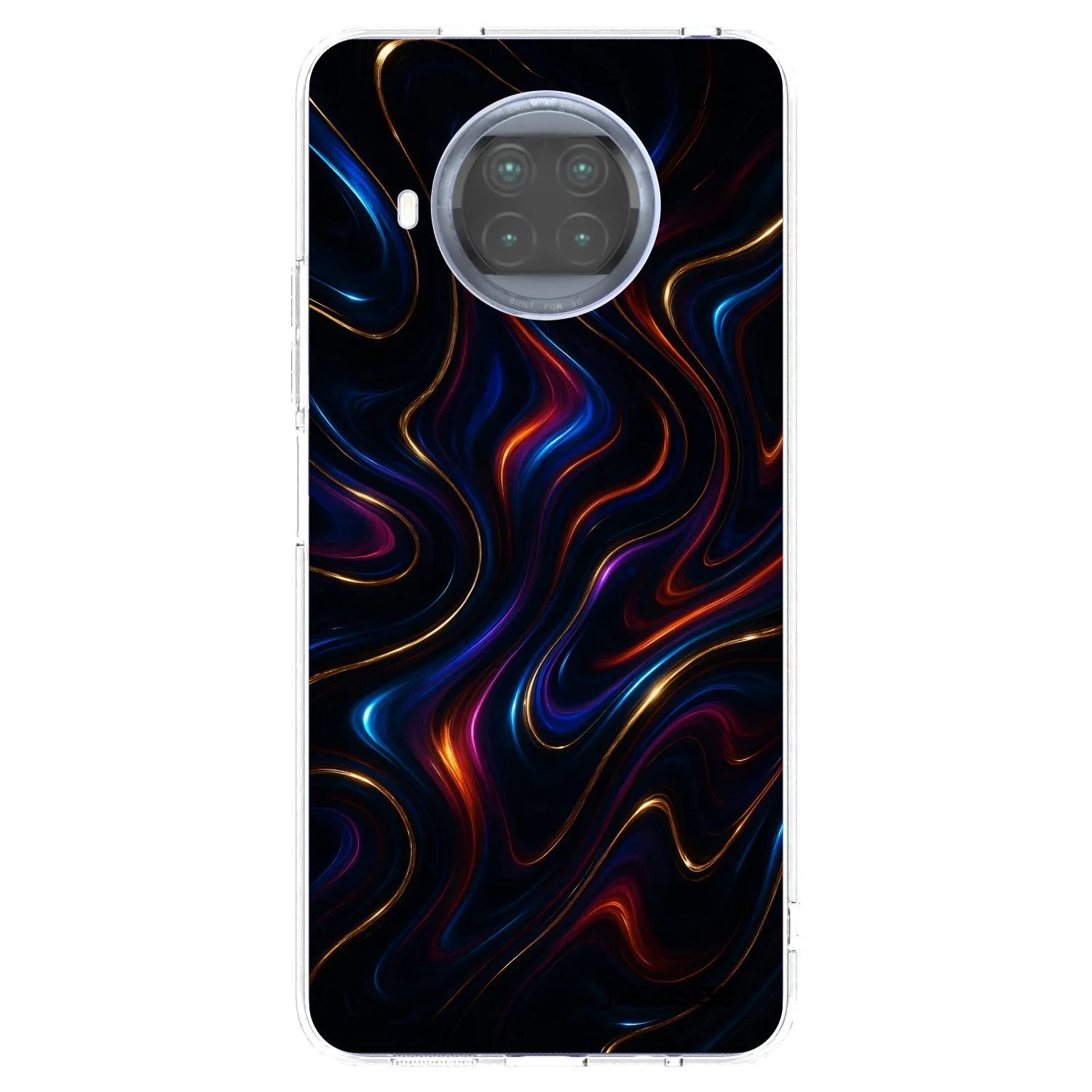 Picasee διαφανής θήκη σιλικόνης Xiaomi Mi 10T Lite - Noir