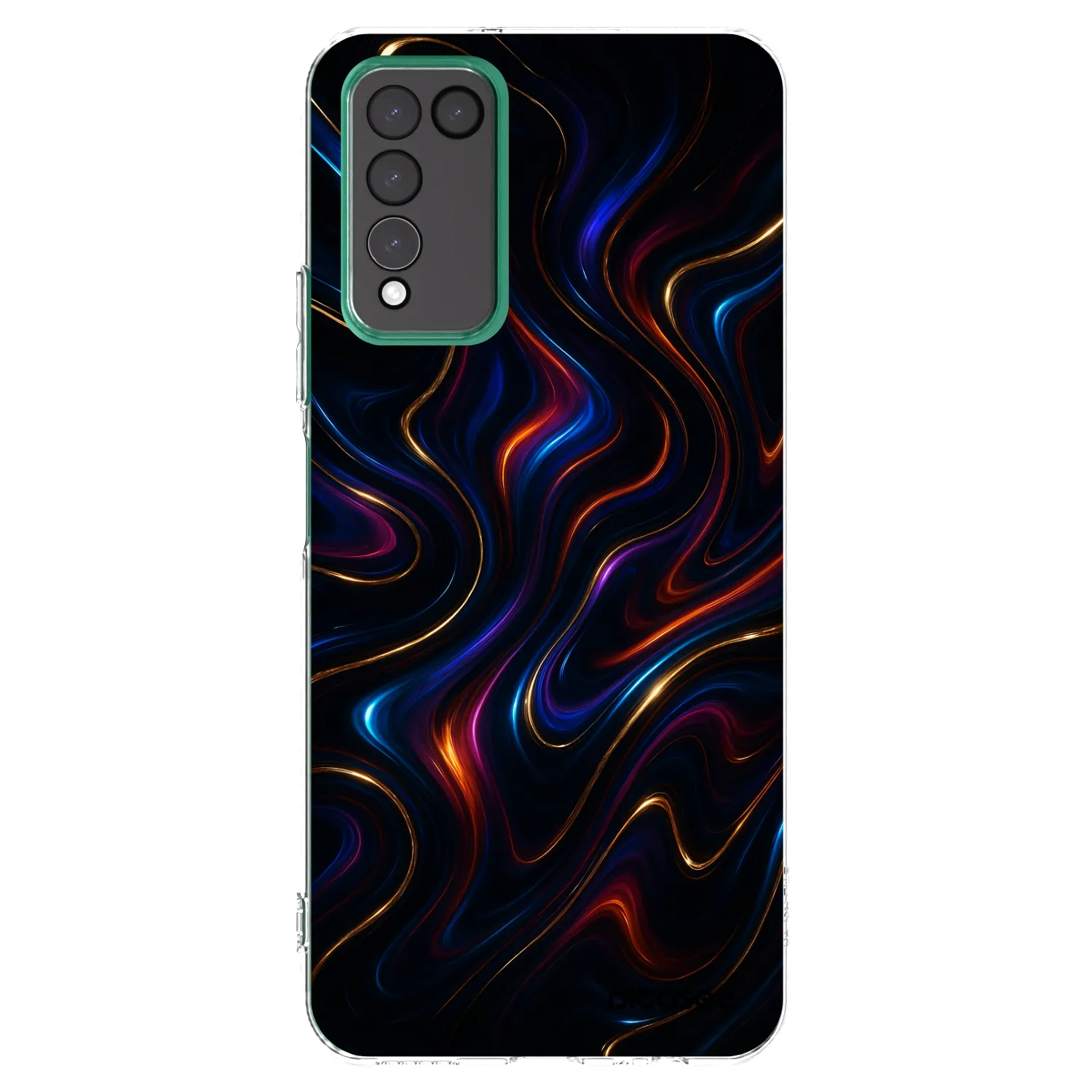 Picasee διαφανής θήκη σιλικόνης Honor 10X Lite - Noir