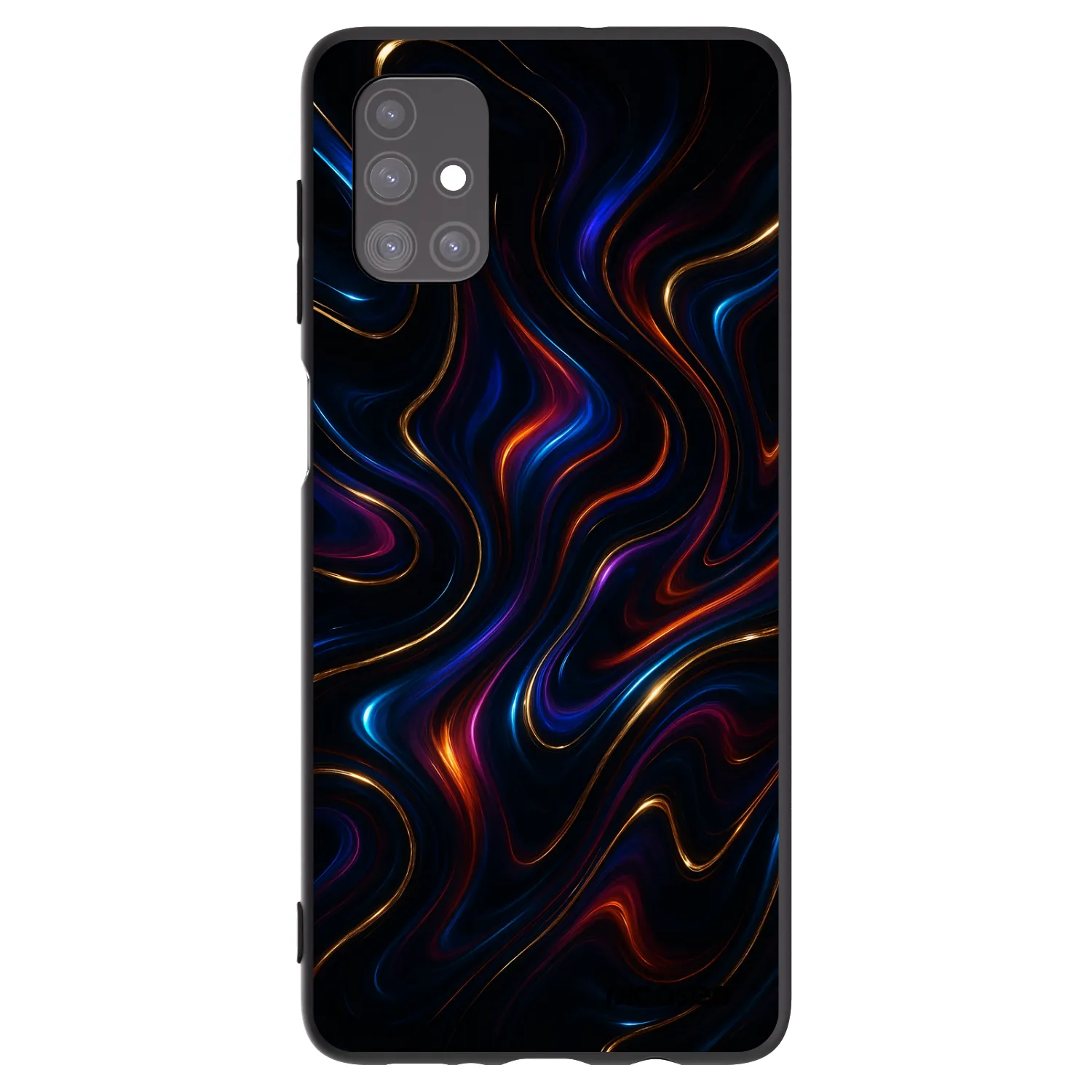 Picasee Μαύρη θήκη σιλικόνης για Samsung Galaxy M51 M515F - Noir