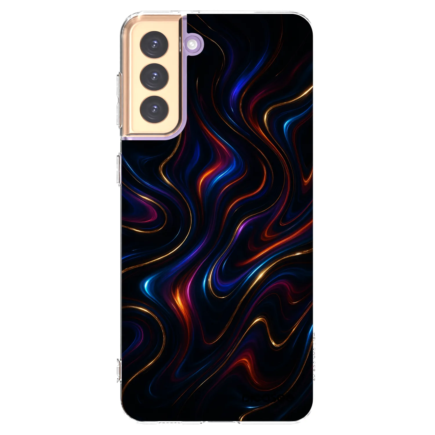 Picasee διαφανής θήκη σιλικόνης Samsung Galaxy S21+ 5G G996F - Noir