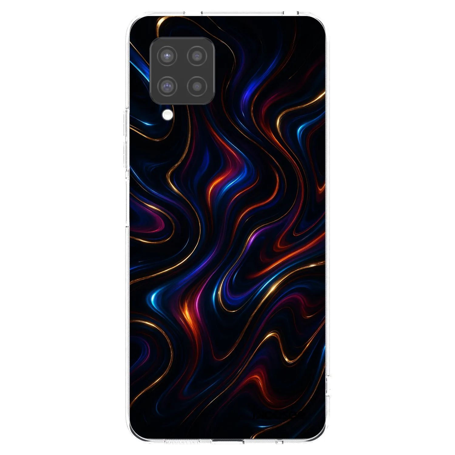 Picasee διαφανής θήκη σιλικόνης Samsung Galaxy A42 A426B - Noir