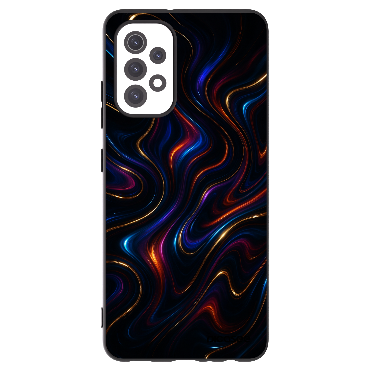 Picasee Μαύρη θήκη σιλικόνης για Samsung Galaxy A32 5G A326B - Noir
