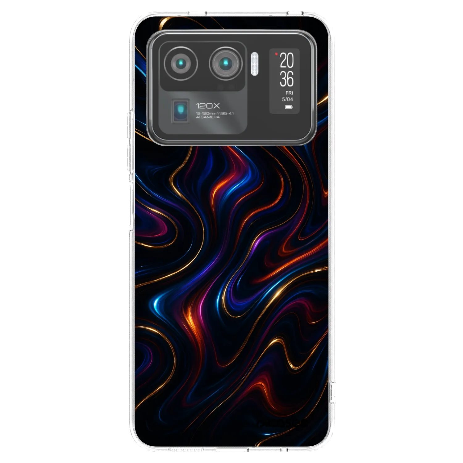 Picasee διαφανής θήκη σιλικόνης Xiaomi Mi 11 Ultra - Noir