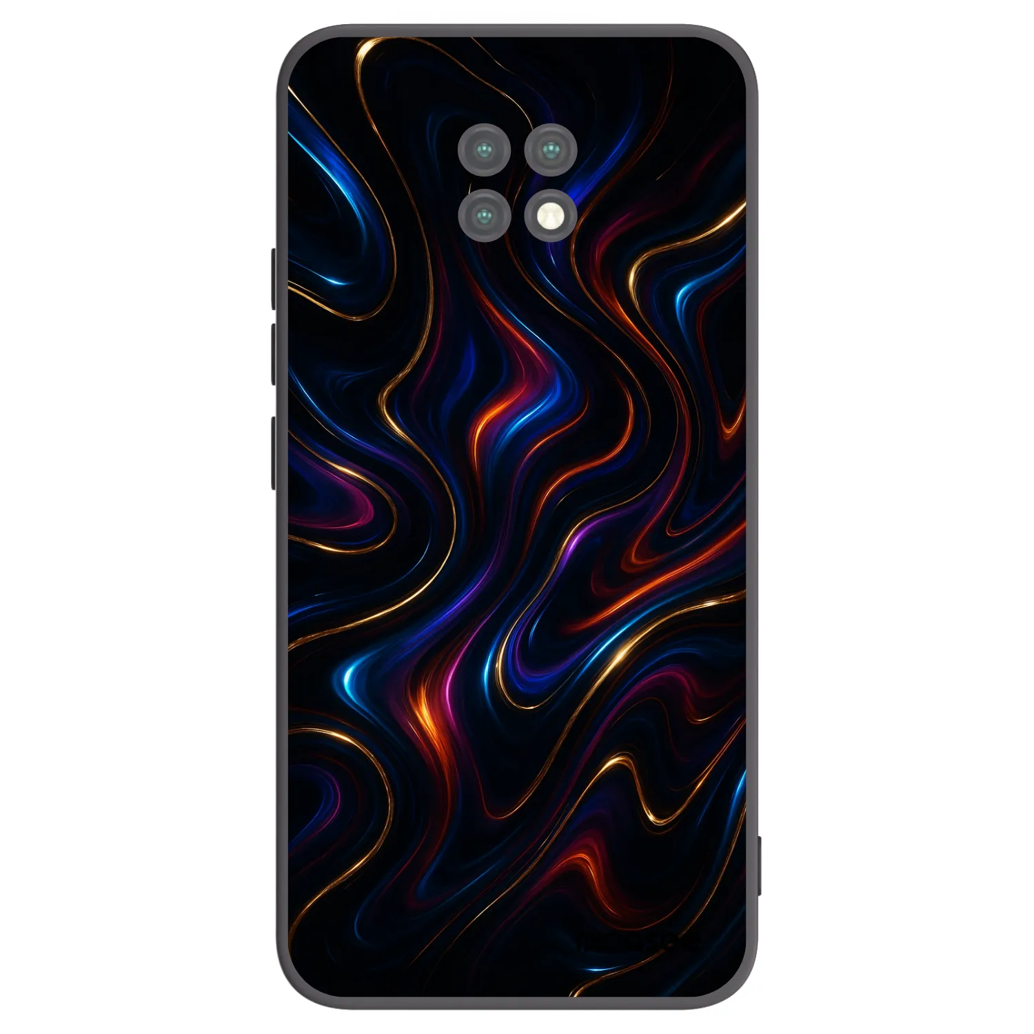 Picasee Μαύρη θήκη σιλικόνης για Xiaomi Redmi Note 9T - Noir