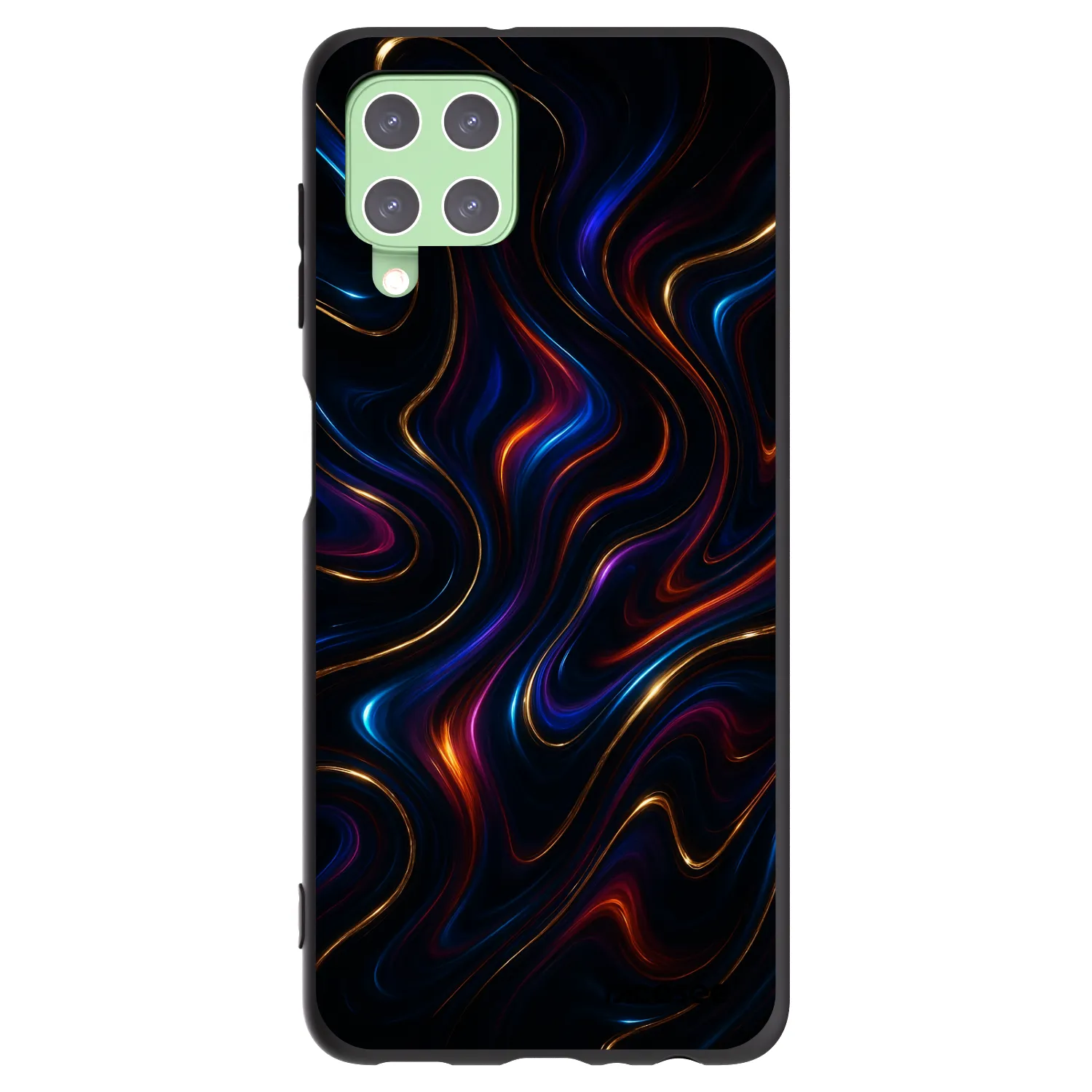 Picasee Μαύρη θήκη σιλικόνης για Samsung Galaxy A22 A225F 4G - Noir