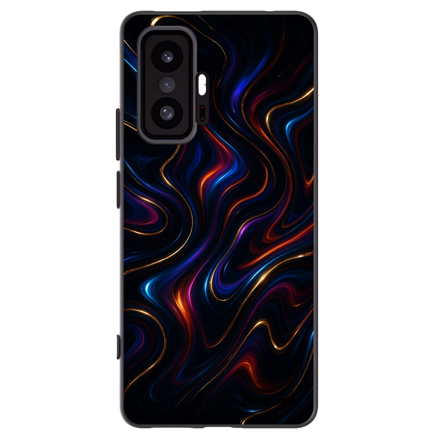 Picasee Μαύρη θήκη σιλικόνης για Xiaomi 11T - Noir