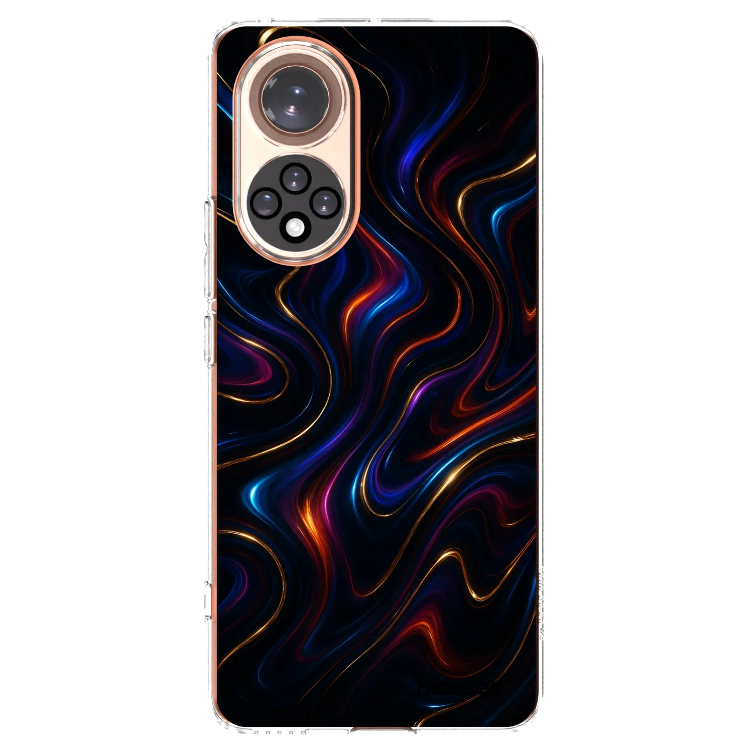 Picasee διαφανής θήκη σιλικόνης Huawei Nova 9 - Noir