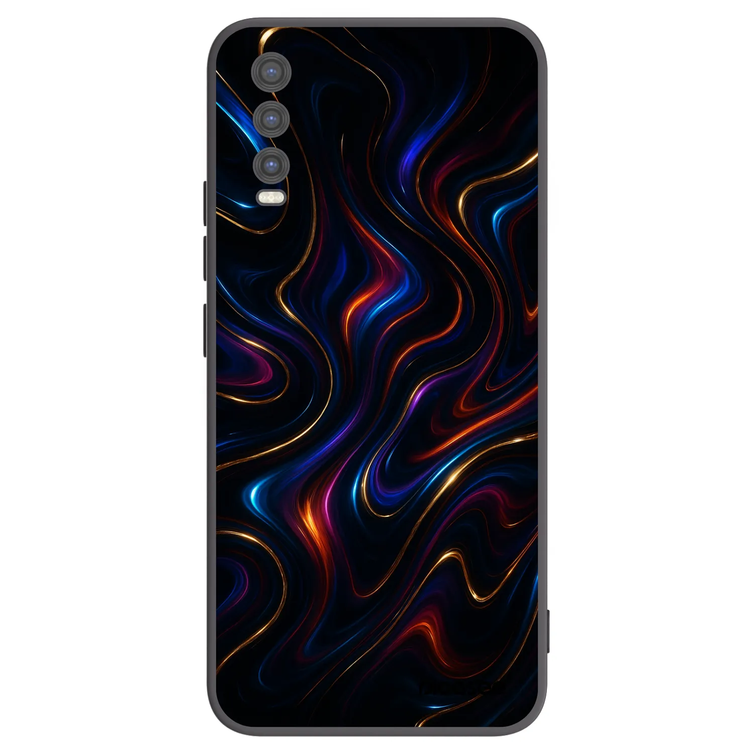 Picasee Μαύρη θήκη σιλικόνης για Vivo Y20s - Noir