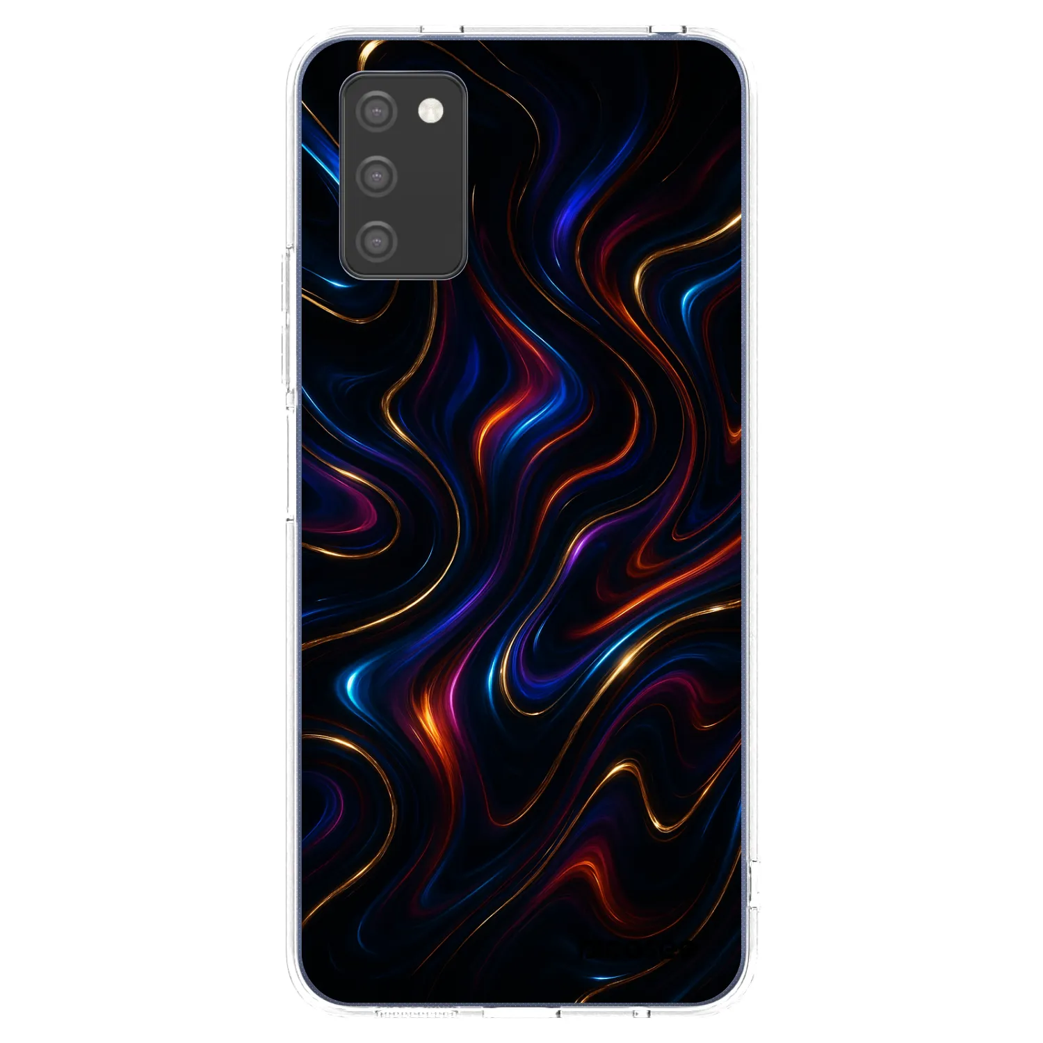 Picasee διαφανής θήκη σιλικόνης Samsung Galaxy A03s A037G - Noir