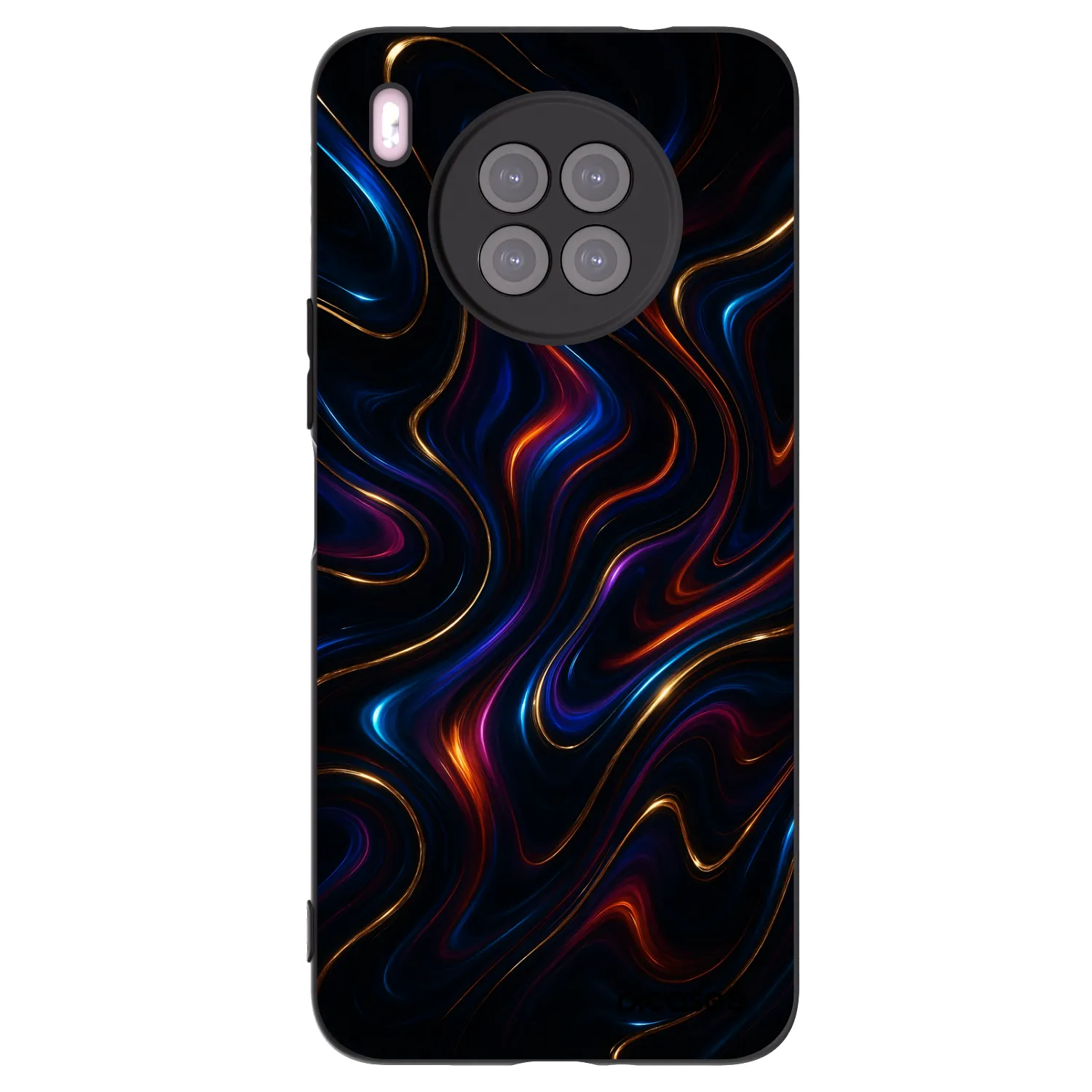 Picasee Μαύρη θήκη σιλικόνης για Huawei Nova 8i - Noir
