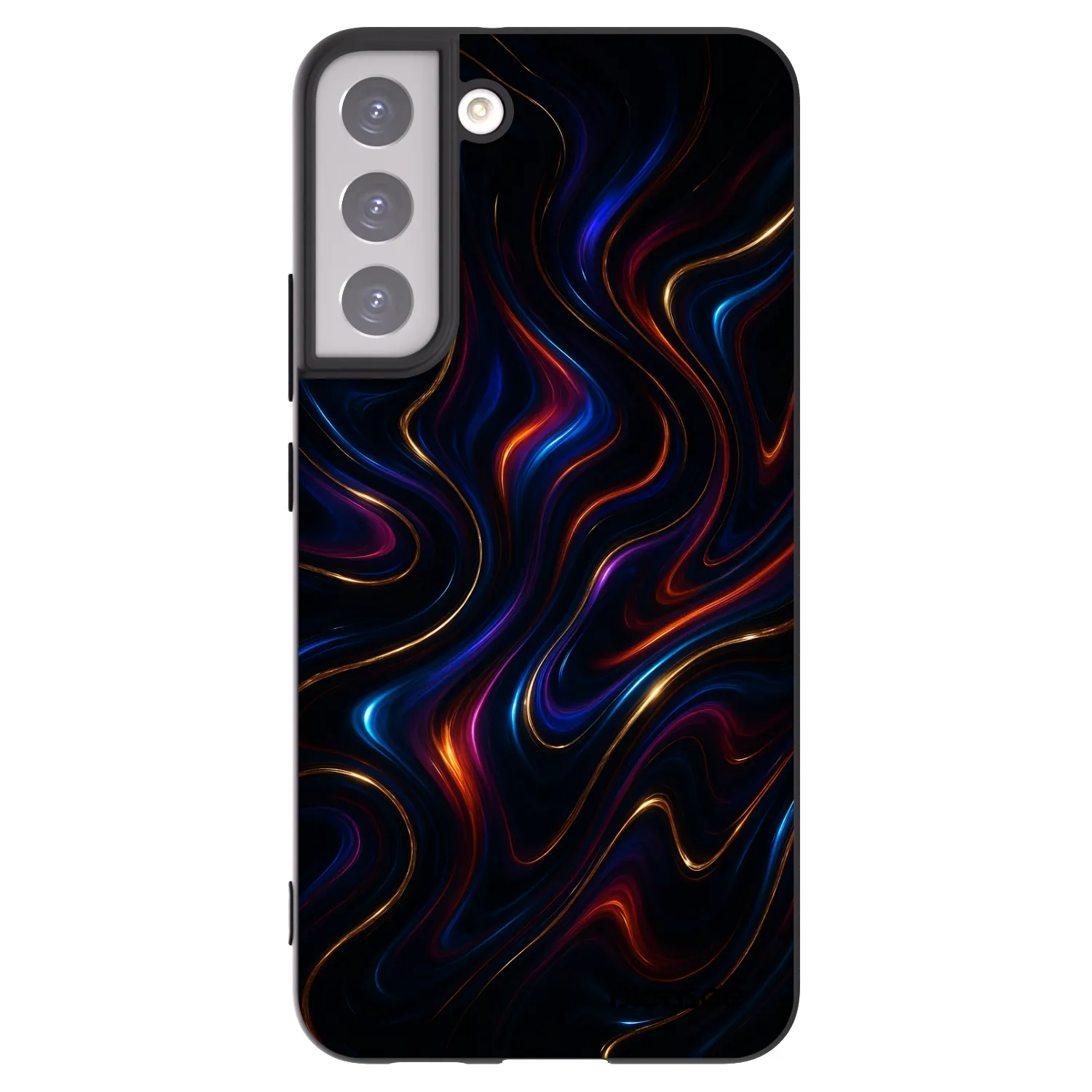 Picasee Μαύρη θήκη σιλικόνης για Samsung Galaxy S22+ 5G - Noir