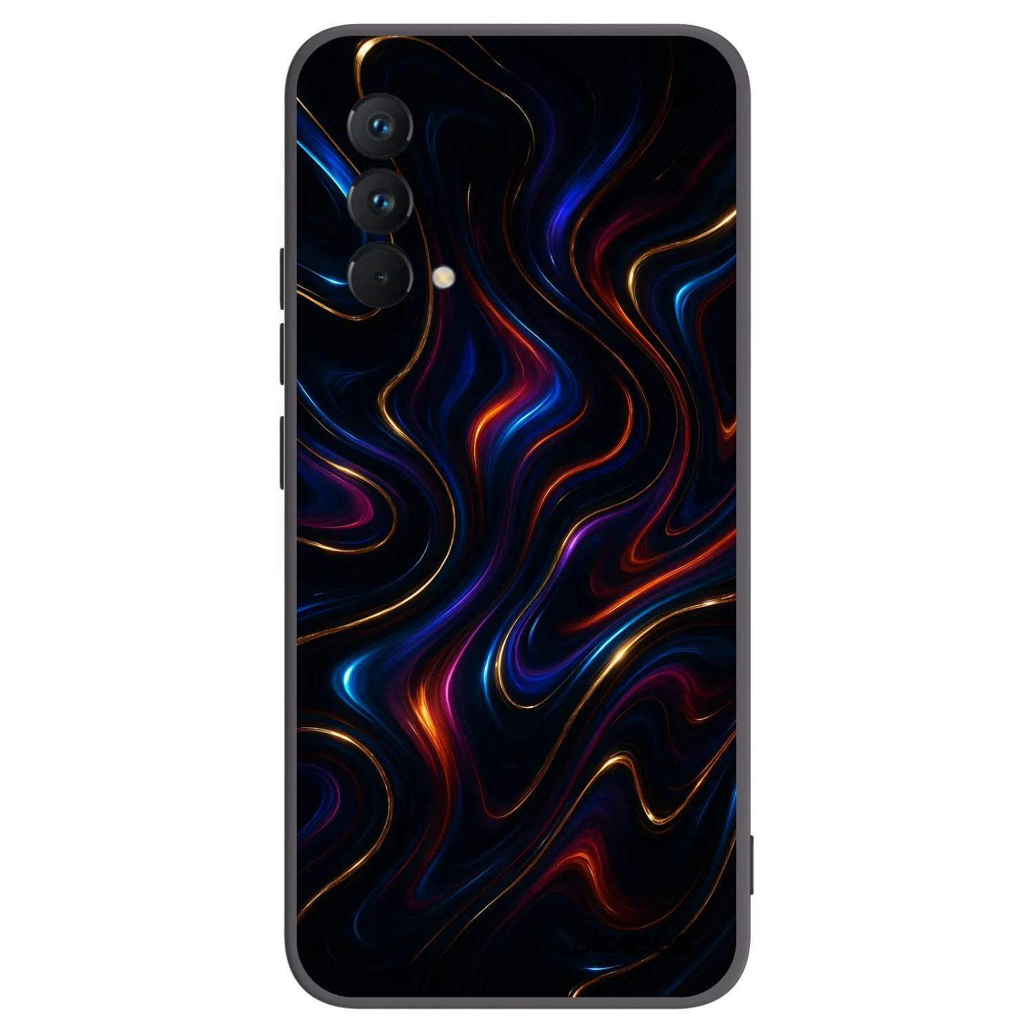 Picasee Μαύρη θήκη σιλικόνης για Realme GT Master Edition 5G - Noir