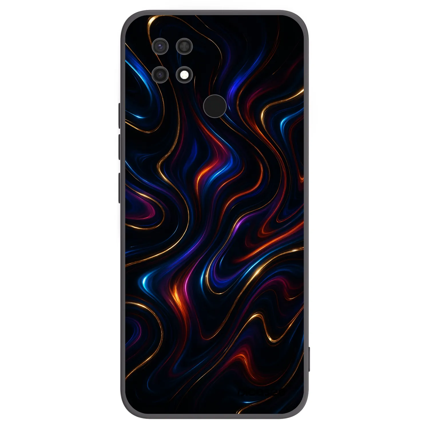 Picasee Μαύρη θήκη σιλικόνης για Xiaomi Redmi 10C - Noir