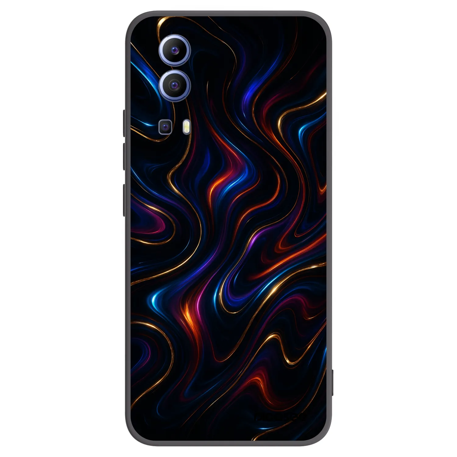 Picasee Μαύρη θήκη σιλικόνης για Vivo Y52 5G - Noir