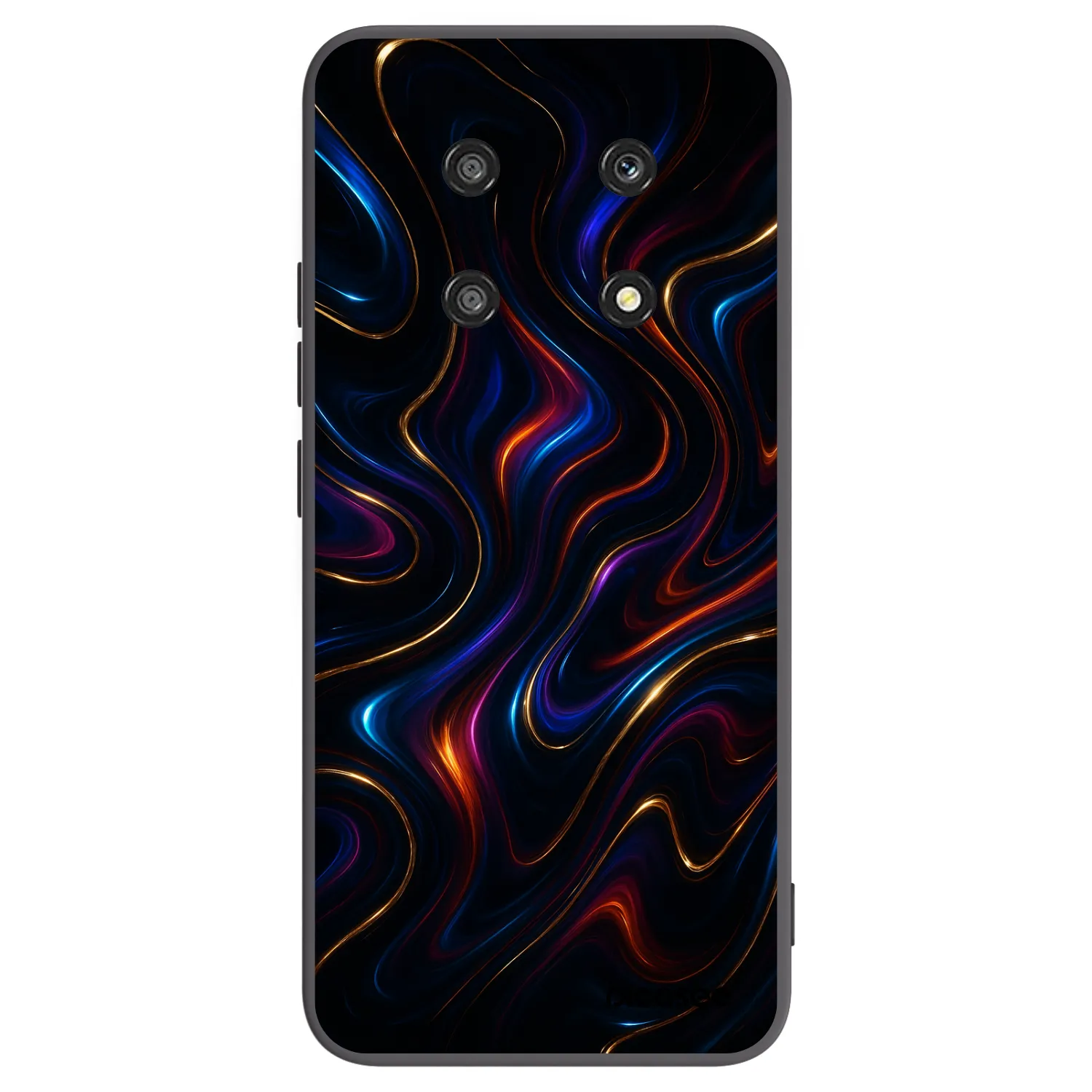 Picasee Μαύρη θήκη σιλικόνης για Honor Magic4 Lite 5G - Noir