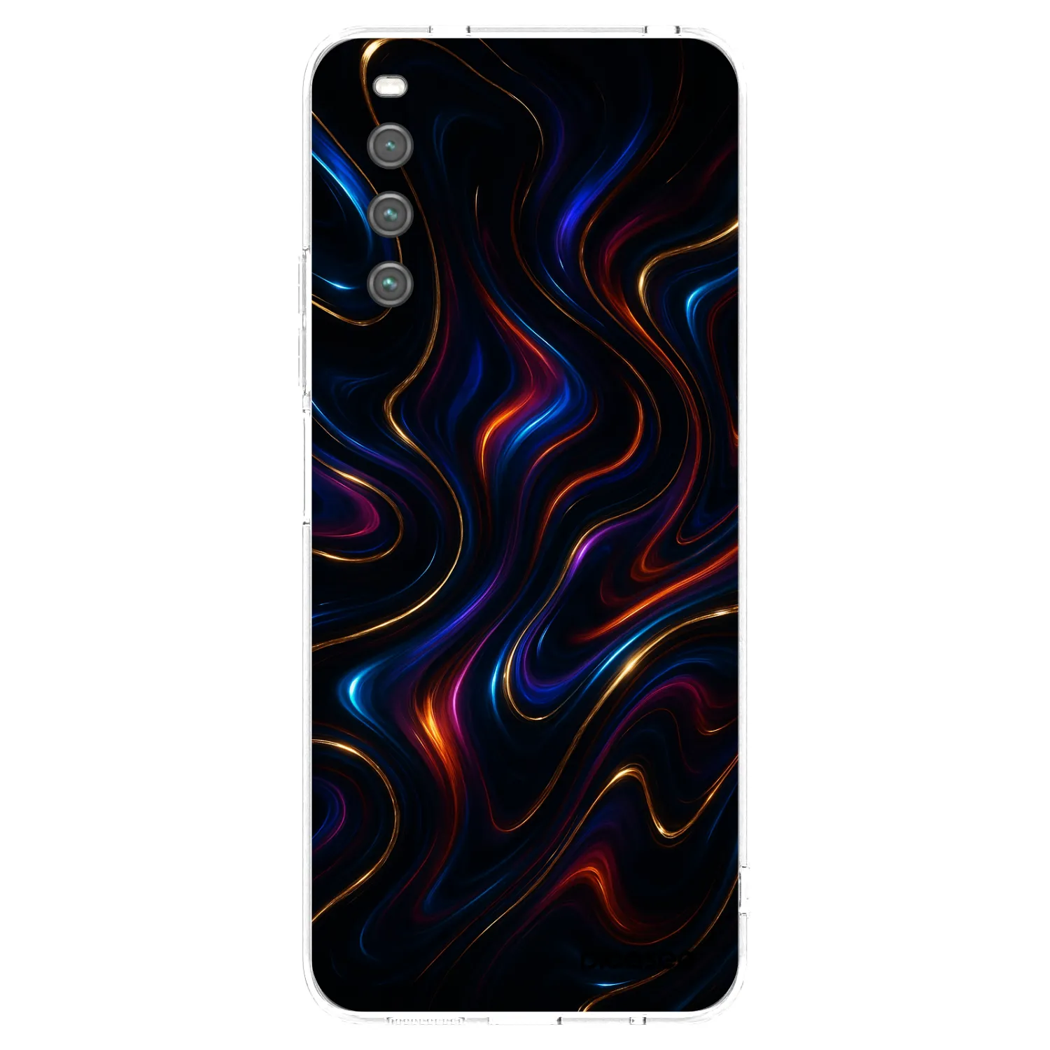 Picasee διαφανής θήκη σιλικόνης Sony Xperia 10 IV 5G - Noir