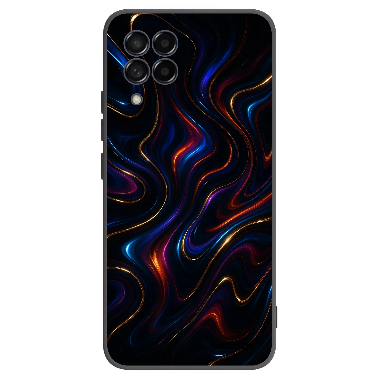 Picasee Μαύρη θήκη σιλικόνης για Samsung Galaxy M53 5G - Noir