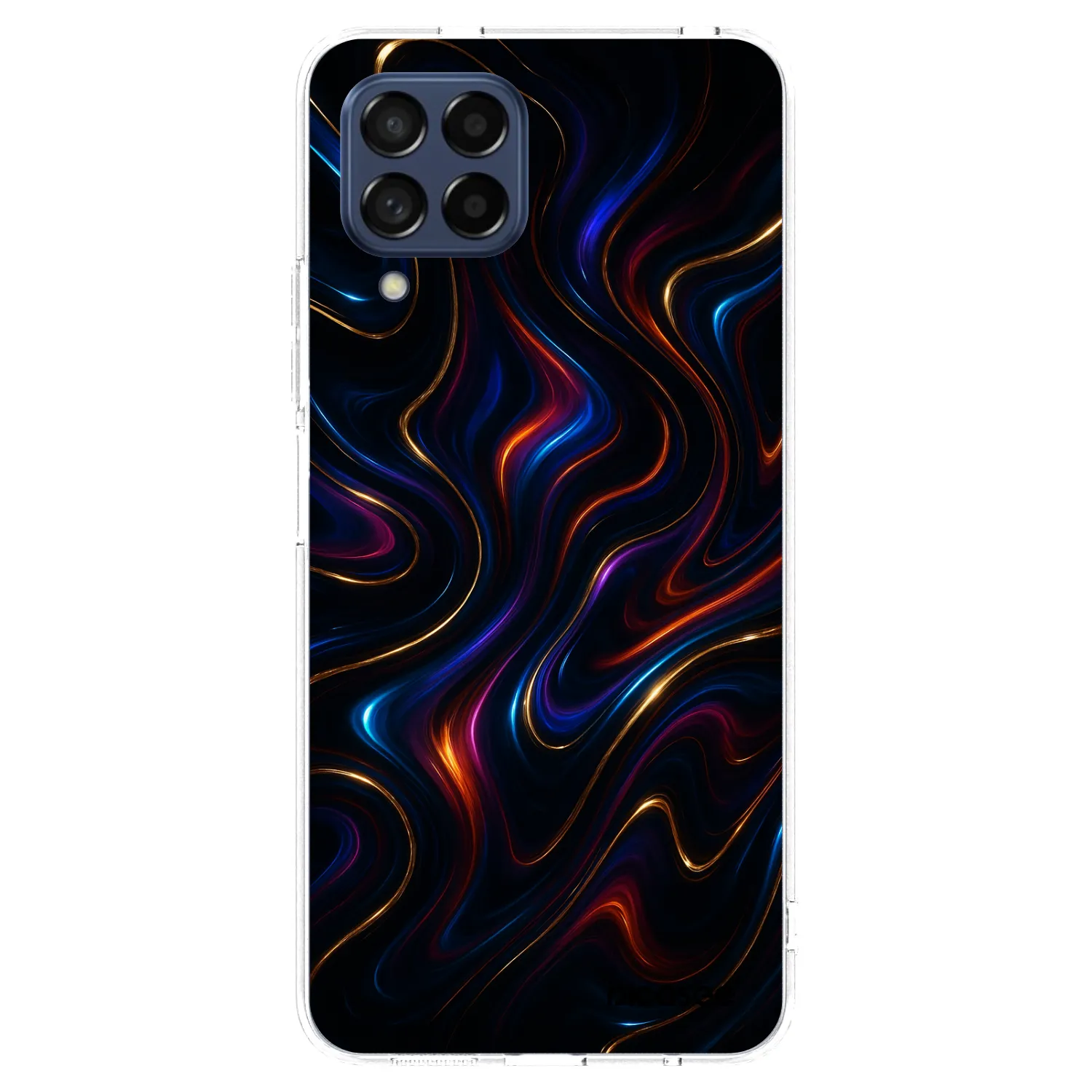 Picasee διαφανής θήκη σιλικόνης Samsung Galaxy M53 5G - Noir