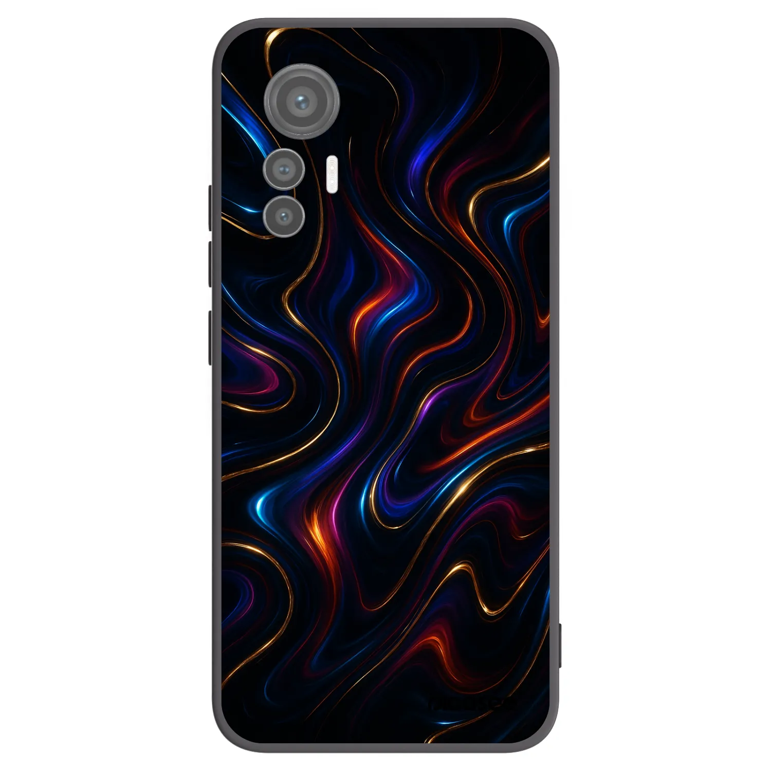 Picasee Μαύρη θήκη σιλικόνης για Xiaomi 12 Lite - Noir