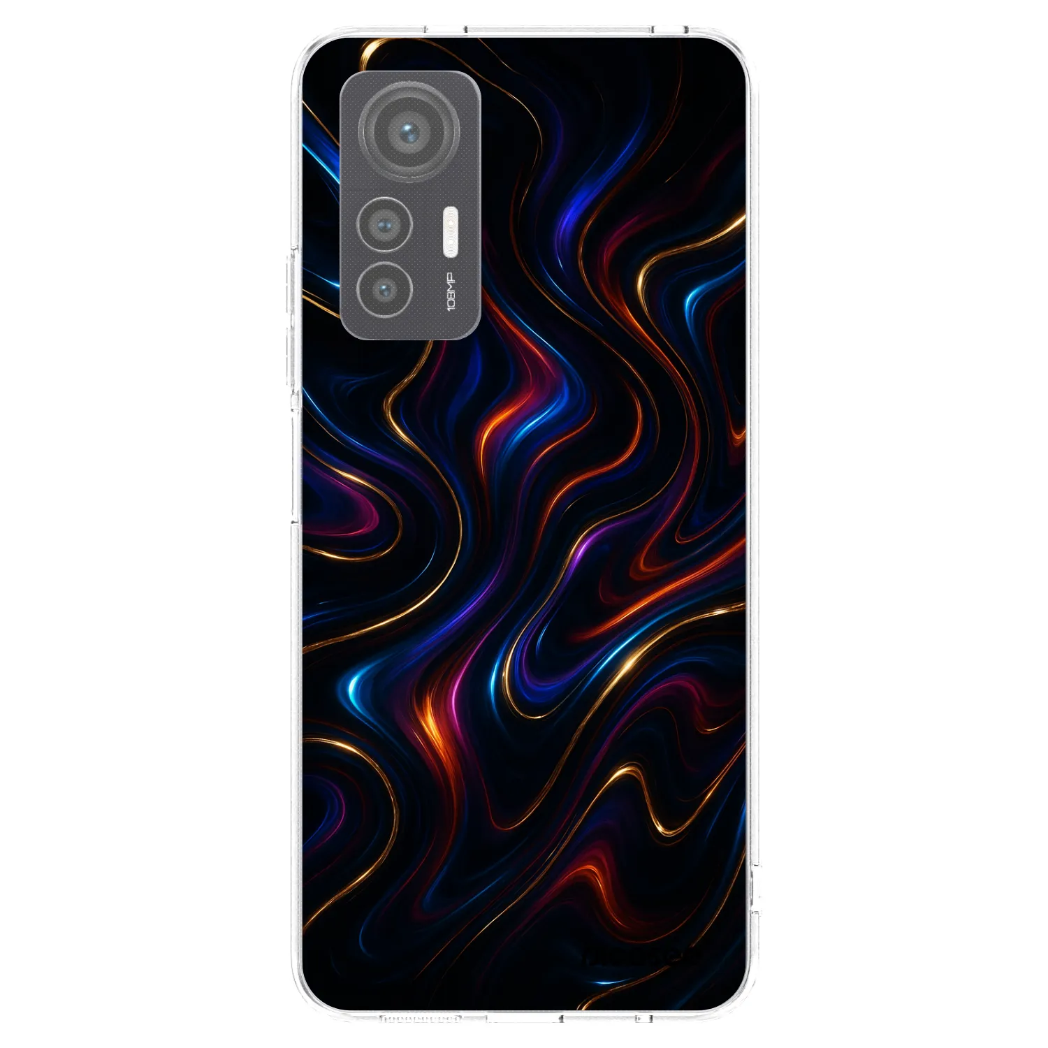 Picasee διαφανής θήκη σιλικόνης Xiaomi 12 Lite - Noir