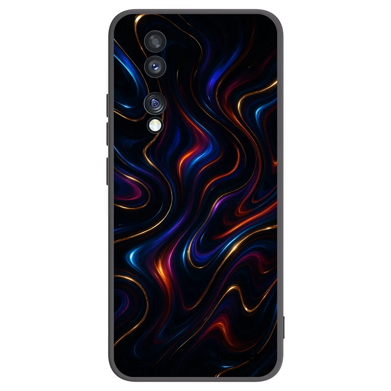 Picasee Μαύρη θήκη σιλικόνης για Honor 70 - Noir