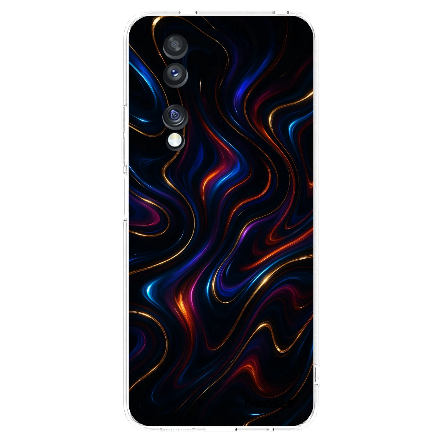Picasee διαφανής θήκη σιλικόνης Honor 70 - Noir