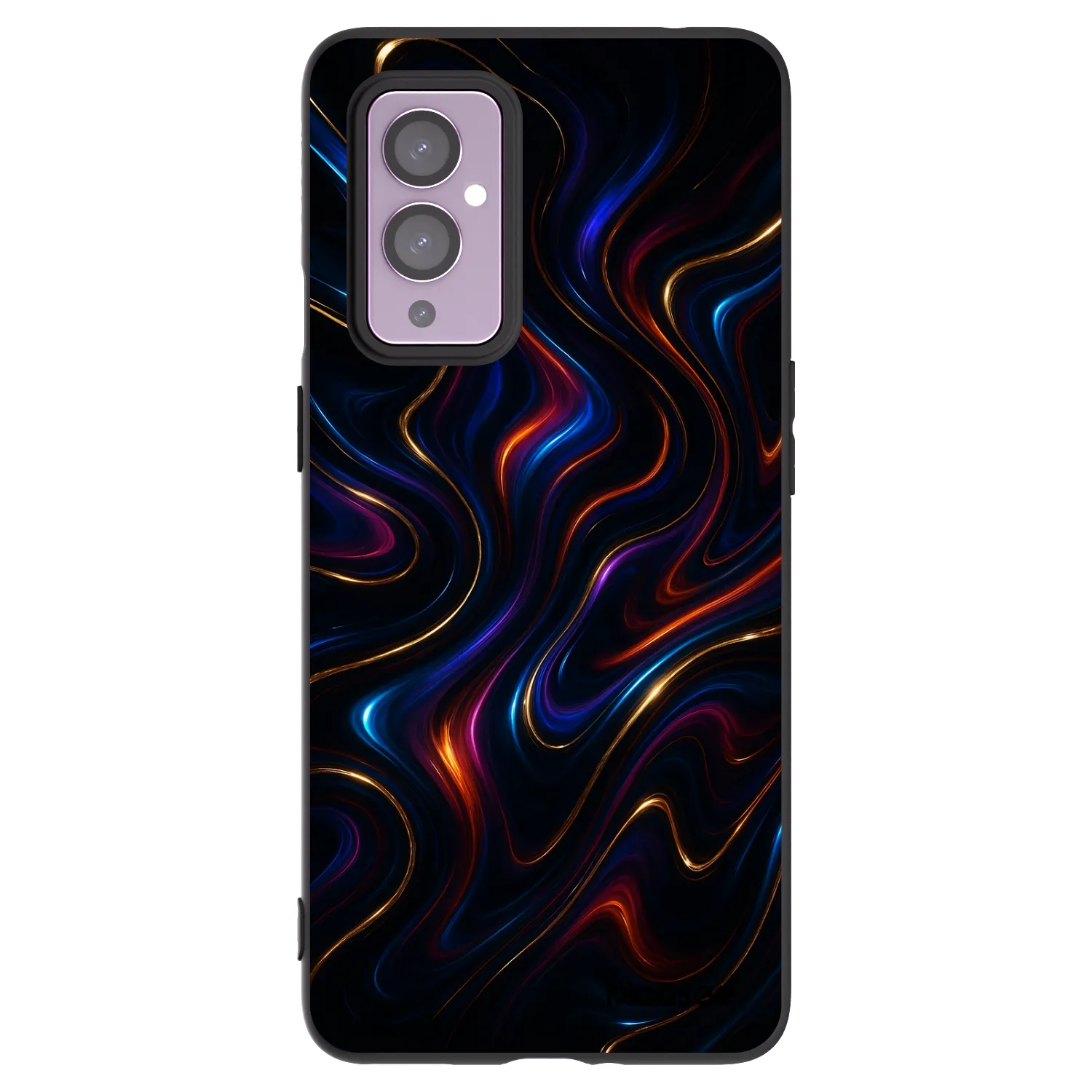 Picasee Μαύρη θήκη σιλικόνης για OnePlus 9 - Noir