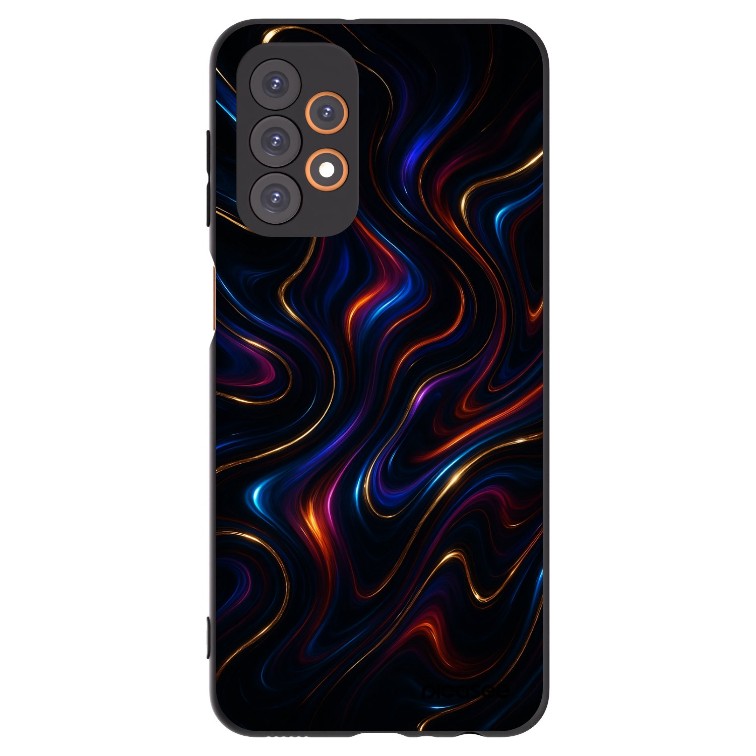Picasee Μαύρη θήκη σιλικόνης για Samsung Galaxy A23 A236B 5G - Noir