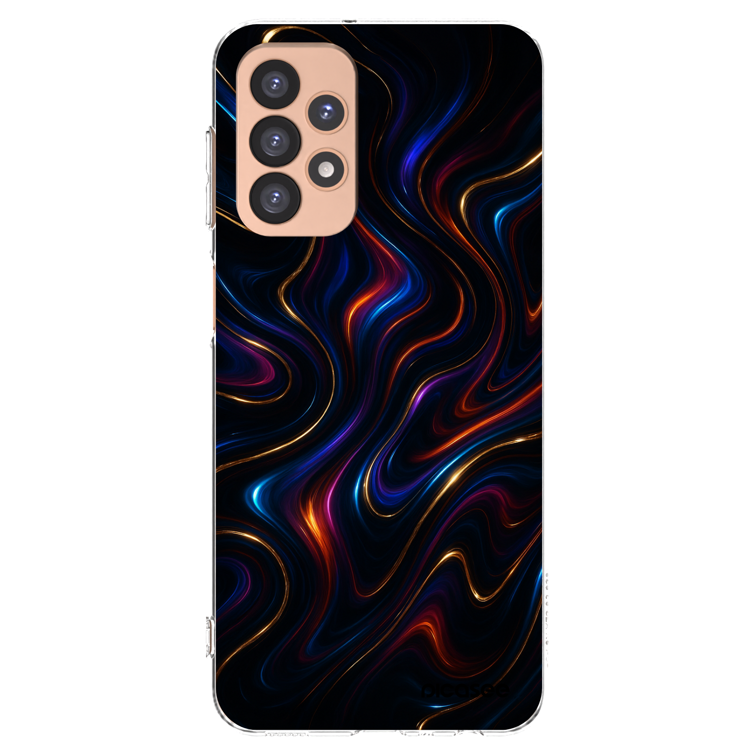 Picasee διαφανής θήκη σιλικόνης Samsung Galaxy A23 A236B 5G - Noir