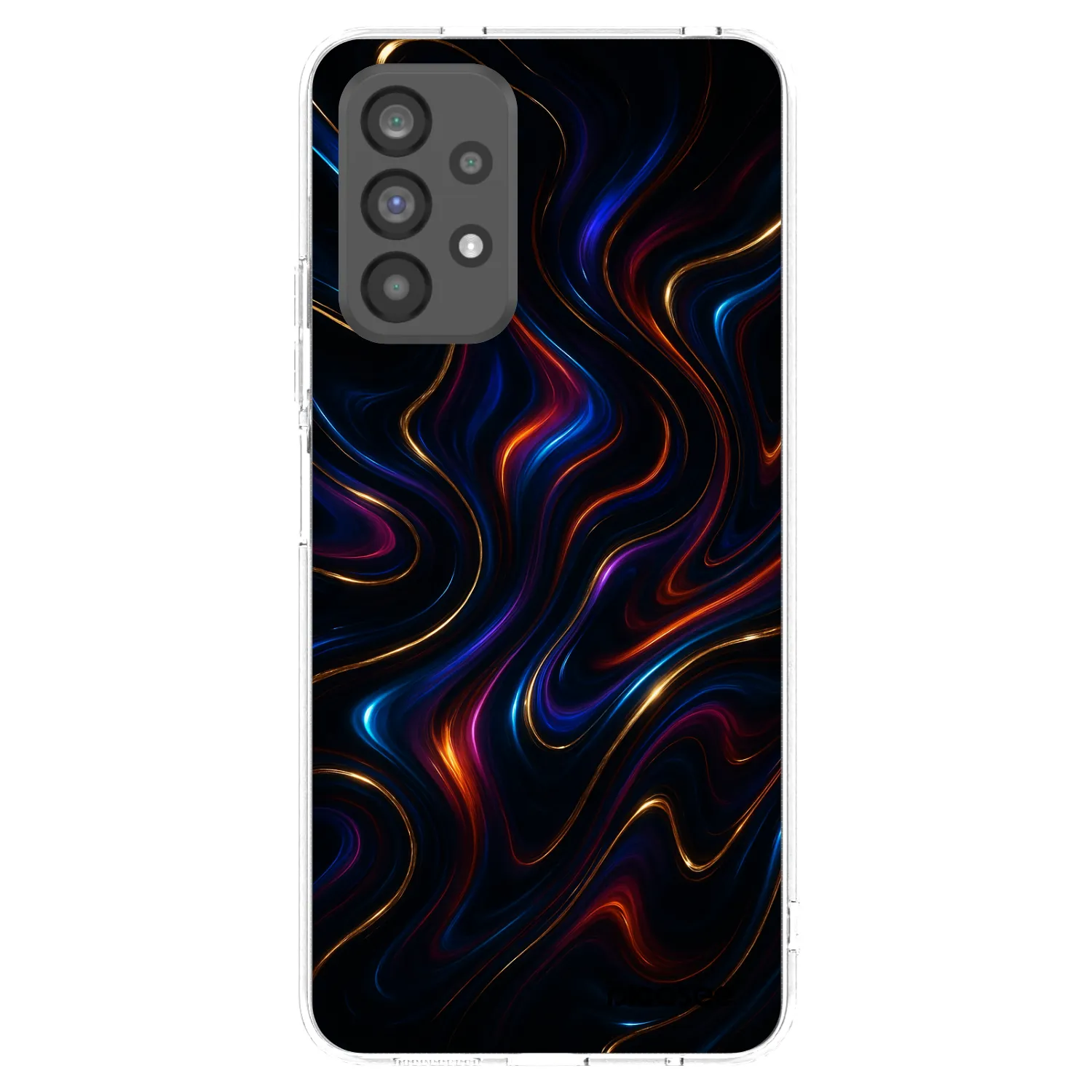 Picasee διαφανής θήκη σιλικόνης Samsung Galaxy A73 5G - Noir