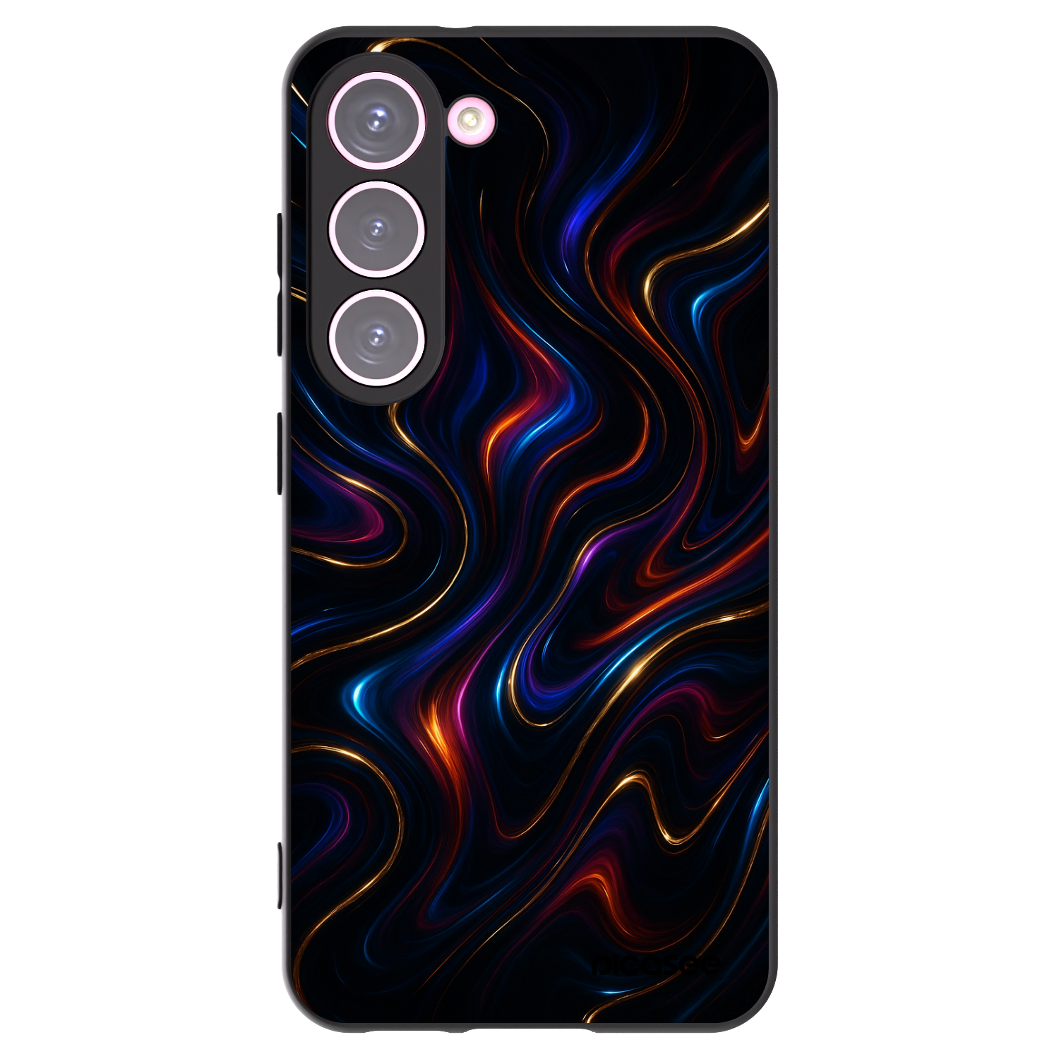 Picasee Μαύρη θήκη σιλικόνης για Samsung Galaxy S23 5G - Noir