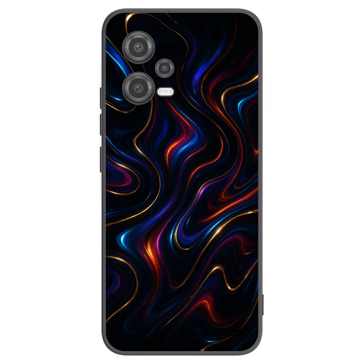 Picasee Μαύρη θήκη σιλικόνης για Xiaomi Poco X5 - Noir
