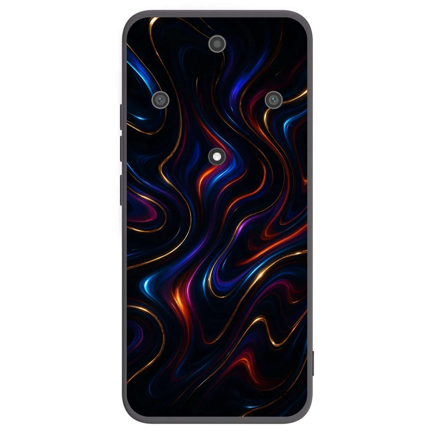 Picasee Μαύρη θήκη σιλικόνης για Honor Magic5 Lite 5G - Noir