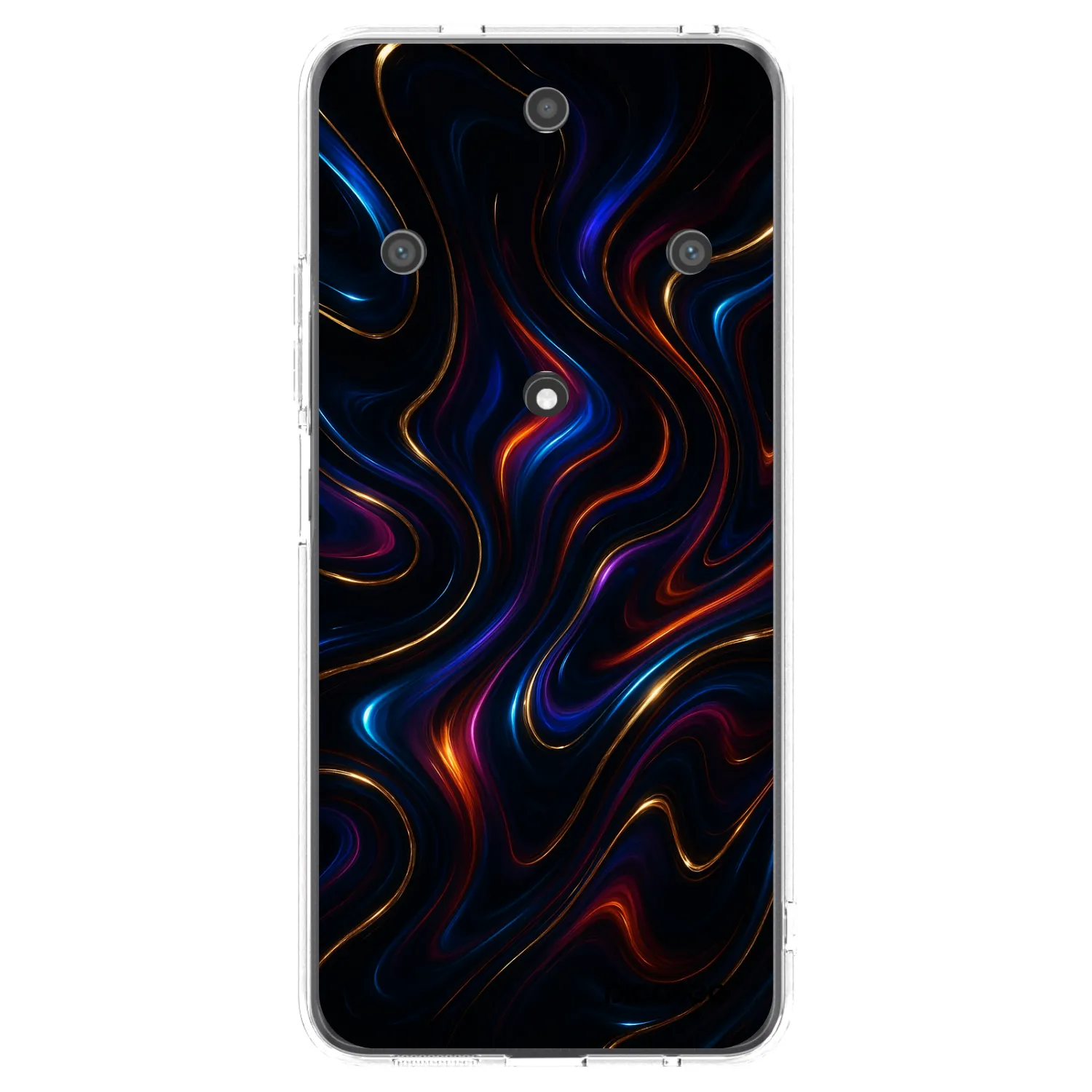 Picasee διαφανής θήκη σιλικόνης Honor Magic5 Lite 5G - Noir