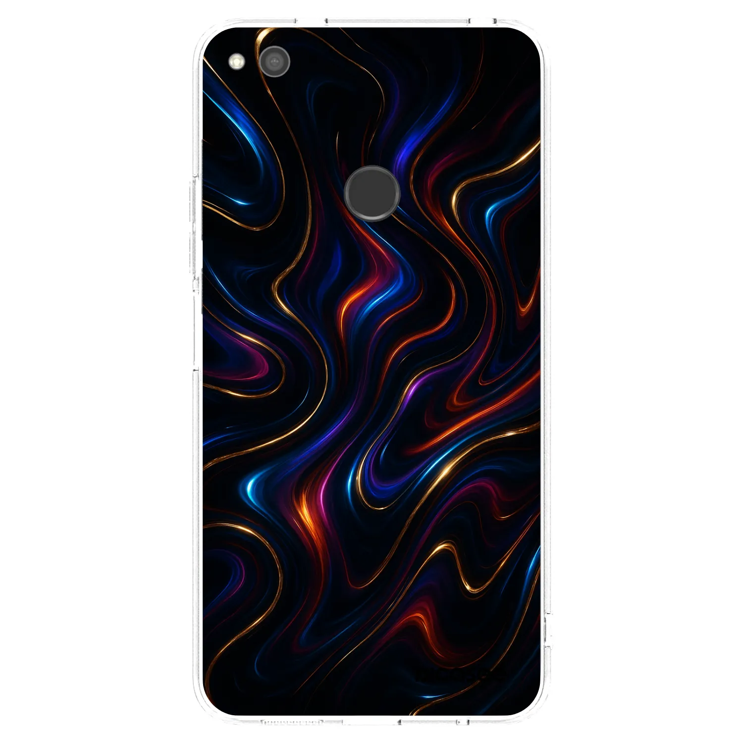 Picasee διαφανής θήκη σιλικόνης Huawei P9 Lite 2017 - Noir